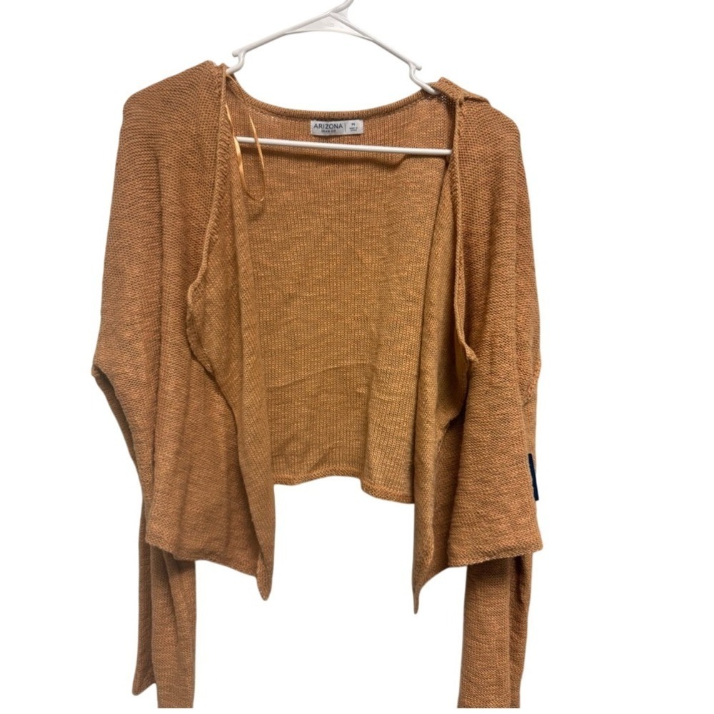 Arizona‎ Jean Company Tan Women's Cardigan Size M - Picture 6 of 10